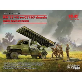 BM-13-16 on G7107 chassis with Soviet crew Model kit