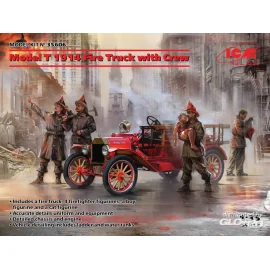 Model T 1914 Fire Truck with Crew Model kit