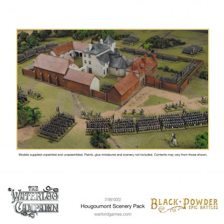 Epic Battles: Waterloo - Hougoumont Scenery Pack Add-on and figurine sets for figurine games