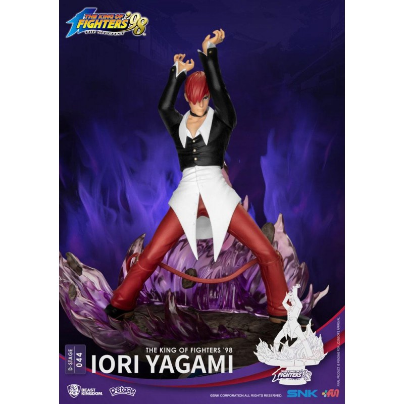 BKDDS-044 The King of Fighters '98 PVC diorama D-Stage Iori Yagami 16 cm