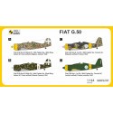 Fiat G.50 ‘Initial Series’ (2in1 2 kits in 1 box) Italian AF, Finnish AF) Airplane model kit