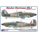 Decals 310th Squadron RAF, Part II / Hawker Hurricane Mk.I ??' NN@A & NN@P 