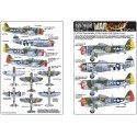 Decals Republic P-47D/M Thunderbolts of Hub Zemke’s 56th Fighter Group 