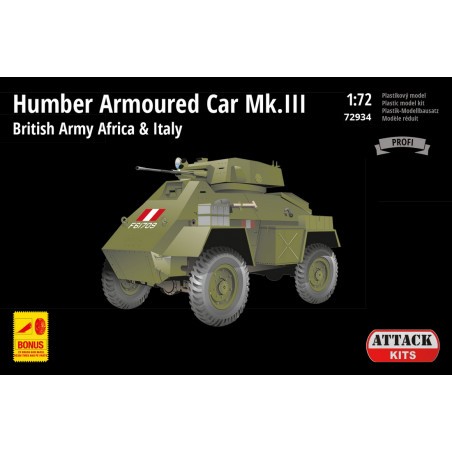 Humber AC Mk.III British Army in Africa & Italy Model kit