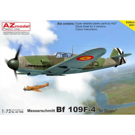 Messerschmitt Bf 109F-4 'In Spanish Services' Model kit