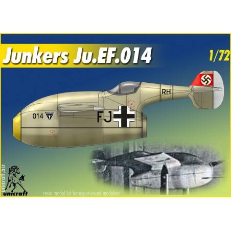 Junkers EF.014 German jet aircraft project Model kit