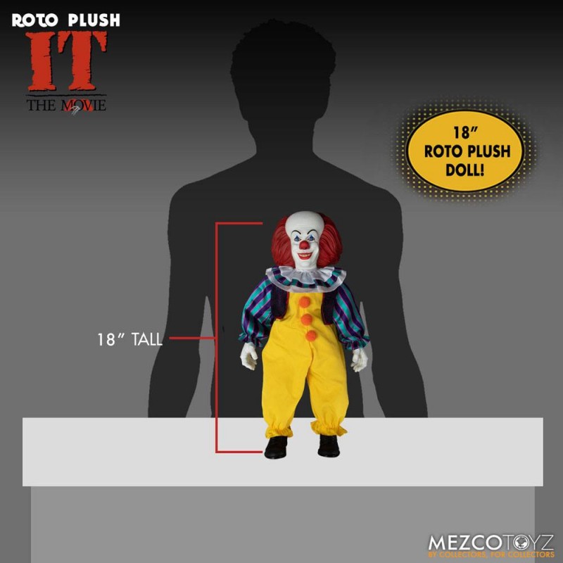 "He" Came Back 1990 MDS Roto Pennywise Doll 46cm