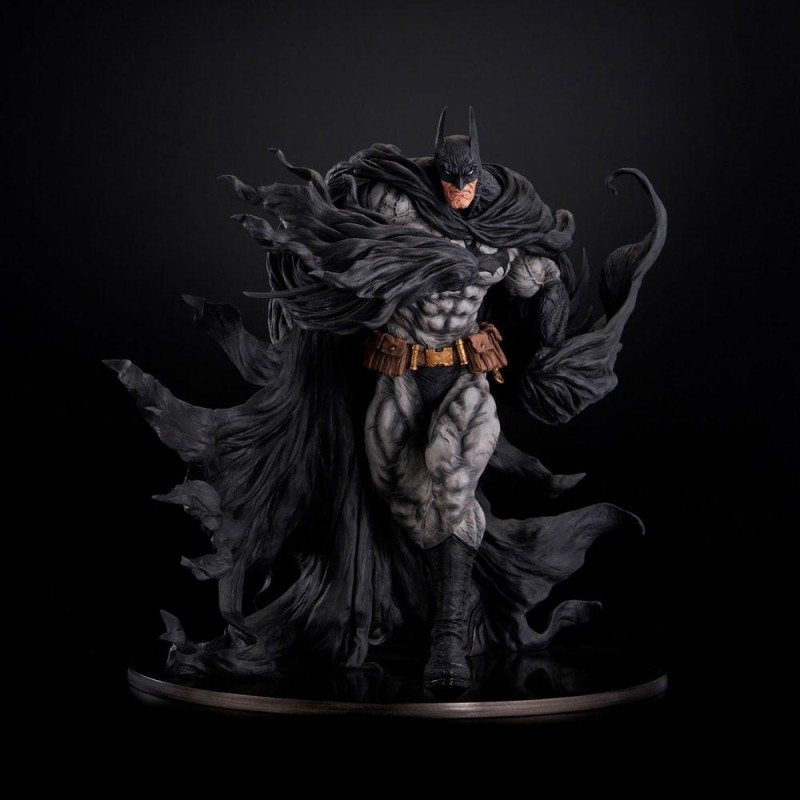 DC Comics Statuette Sofbinal Soft Vinyl Batman Hard Black Ver. 35cm Statue