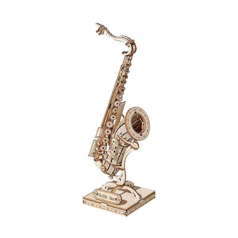 Saxophone Wooden model kit