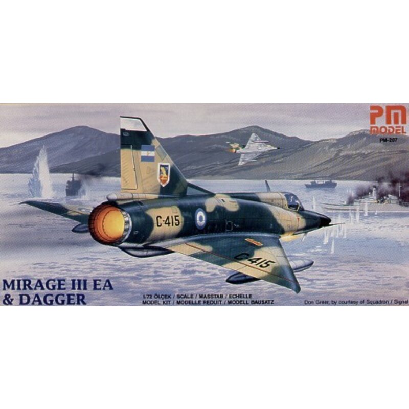 Dassault Mirage IIIEA/Dagger Model kit