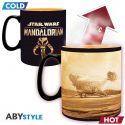 THE MANDALORIAN - Mug Heat Change - 460 ml - Mando - with box  Cups and Mugs