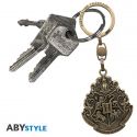 HARRY POTTER - 3D keychain "Hogwarts emblem" MADE IN FRANCE  Keychain