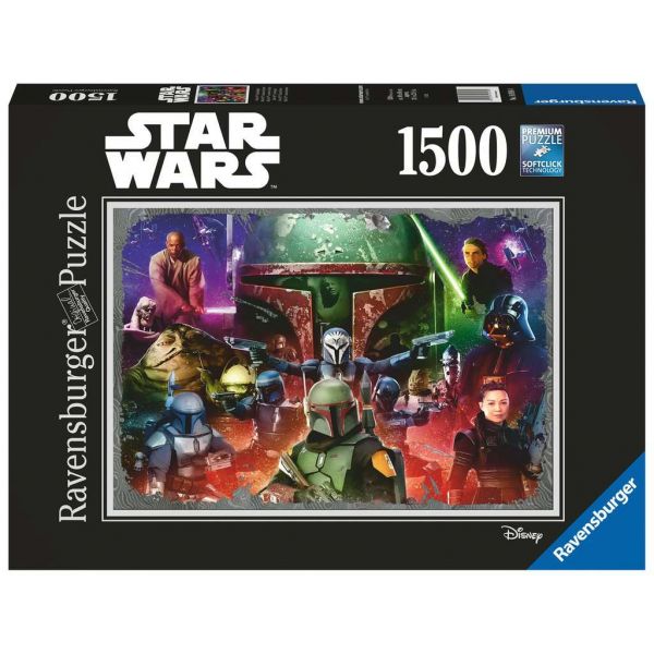 1500 p Puzzle - Boba Fett, bounty hunter / Star Wars The Mandalorian 1500 p Puzzle - Boba Fett, bounty hunter / Star Wars The Mandalorian
