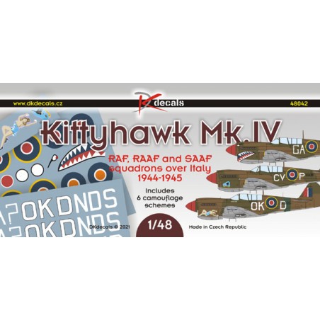 Curtiss Kittyhawk Mk.IV - RAF, RAAF and SAAF squadrons over Italy 1944-451 
