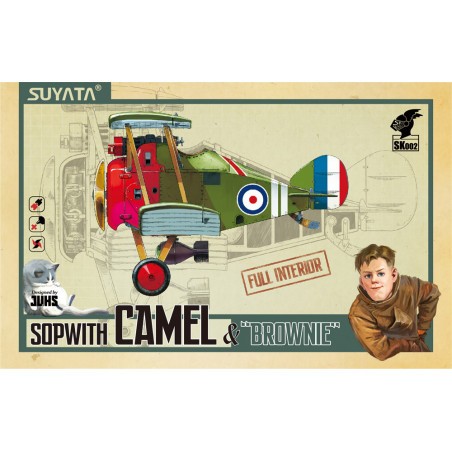 Sopwith Camel & 'Brownie'Cartoon Series Model kit
