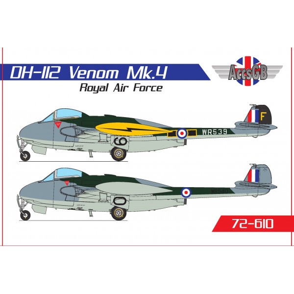de Havilland DH-112 Venom Mk.IV RAF 