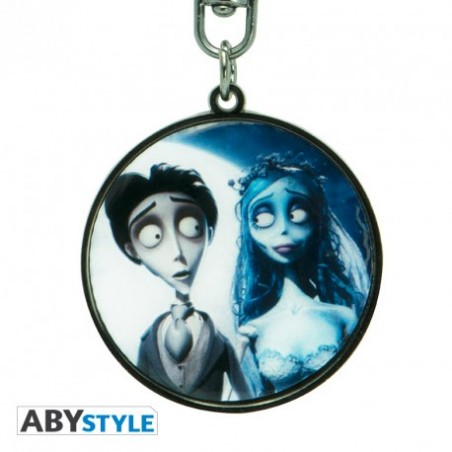 CORPSE BRIDE - Victor & Emily keychain 