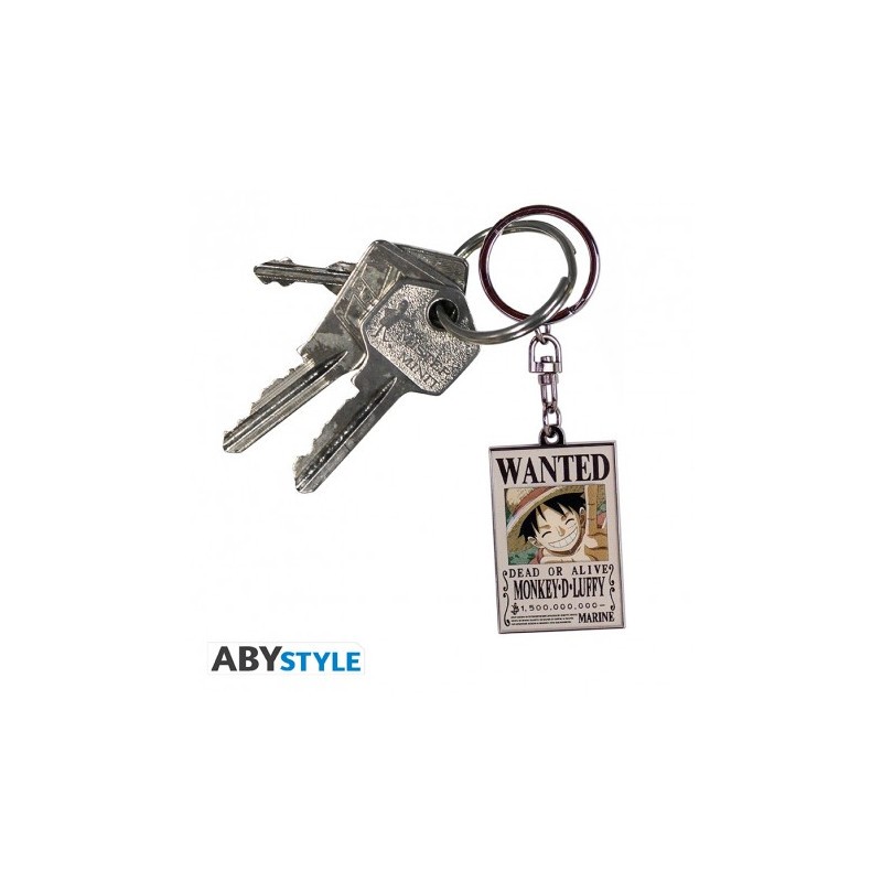 ONE PIECE - Wanted Luffy Keychain Keychain