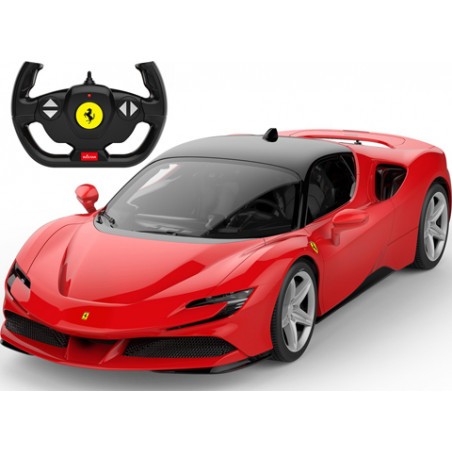 Red Ferrari SF90 