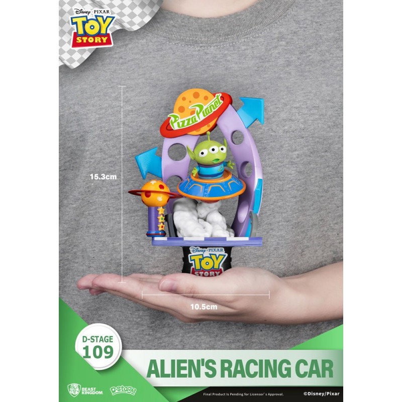 Toy Story PVC diorama D-Stage Alien Racing Car 15 cm