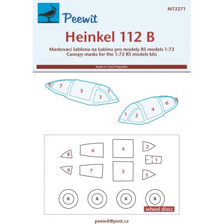 Heinkel He-112B (designed to be used with RS Models kits) 