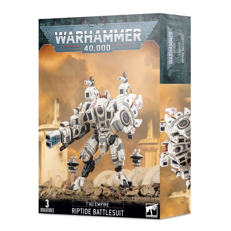 T'AU EMPIRE: EXO-ARMURE RIPTIDE 56-13 Add-on and figurine sets for figurine games