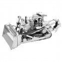 MetalEarth: CAT / BULLDOZER, metal 3D model with 4 sheets, on card 12x17cm, 14+ Metal model kit