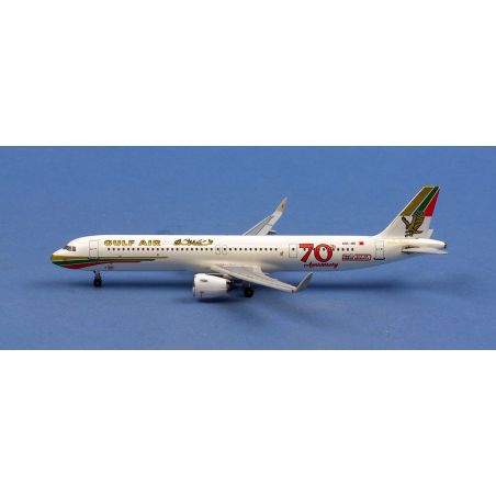 Gulf Air “Retro” Airbus A321NEO A9C-NB Die cast