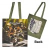 Attack on Titan shopping bag Eren, Mikasa & Armin 