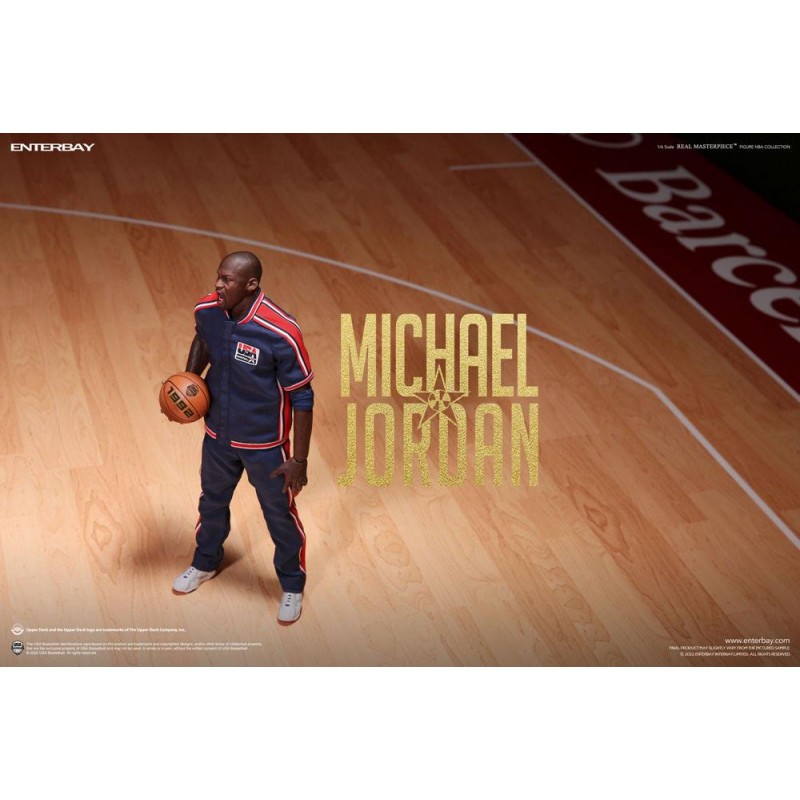 NBA Collection Figure Real Masterpiece 1/6 Michael Jordan Barcelona '92 Limited Edition 30 cm Enterbay