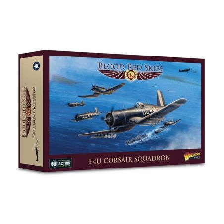 Blood Red Skies F4U Corsair squadron Add-on and figurine sets for figurine games