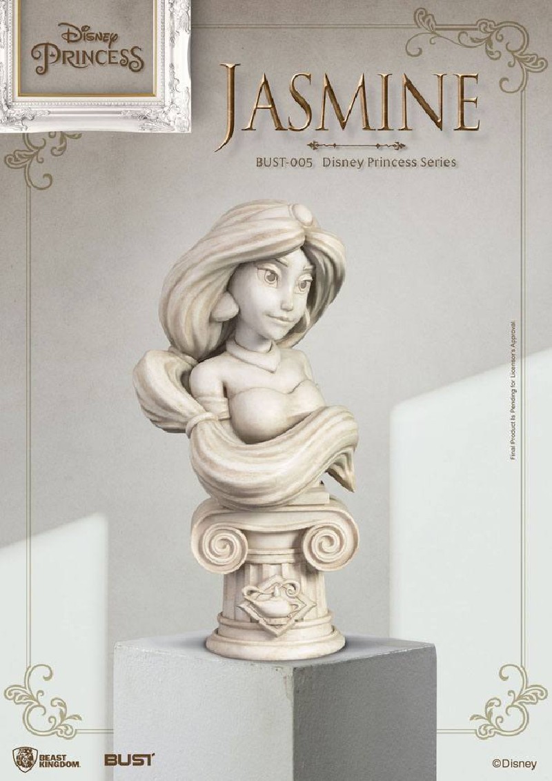 Disney Princess Series Jasmine PVC bust 15 cm Bust