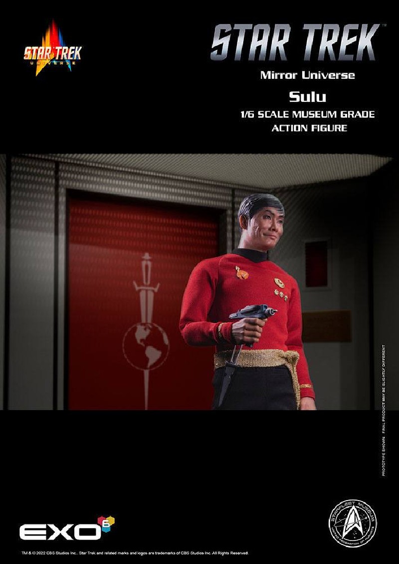 Star Trek: The Original Series 1/6 Figure Mirror Universe Sulu 28 cm