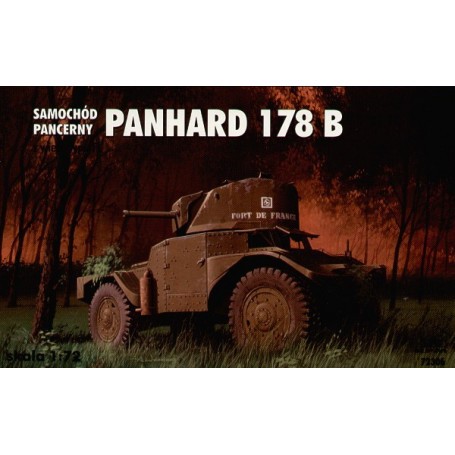 Armoured Car Panhard B with turret FL178 Model kit
