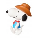 Peanuts mini figure Medicom UDF series 14 Cowboy Snoopy 7 cm Figurine