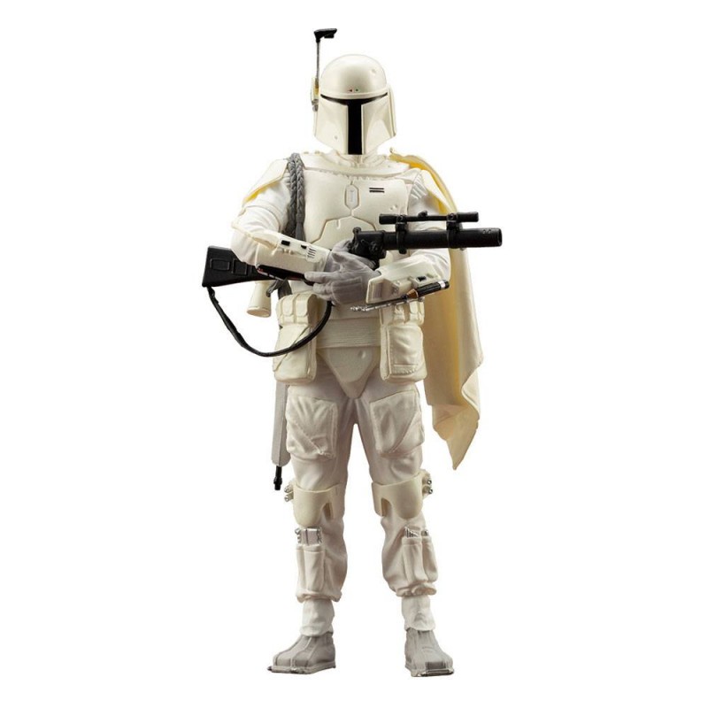 Star Wars ARTFX+ PVC Figure 1/10 Boba Fett White Armor Ver. 18cm Statue