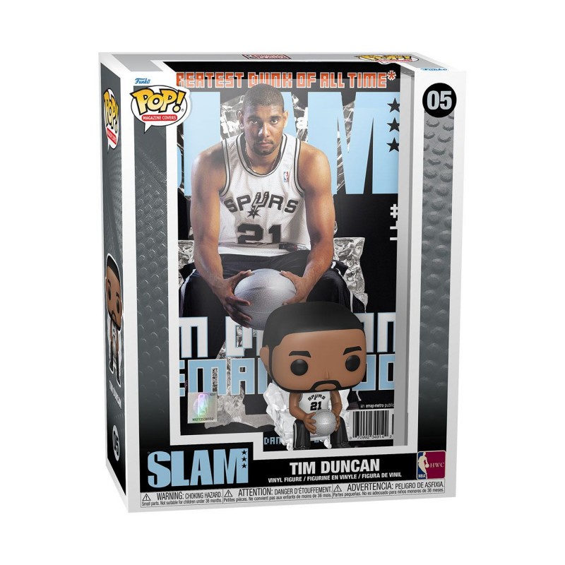 NBA Cover POP! Basketball Vinyl figure Tim Duncan (SLAM Magazine) 9 cm Figurines
