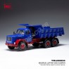 MAGIRUS JUPITER 6X6 DUMP TRUCK BLUE/RED Die cast truck