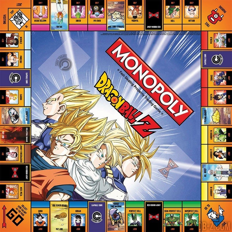 Monopoly Dragon Ball Z Board game
