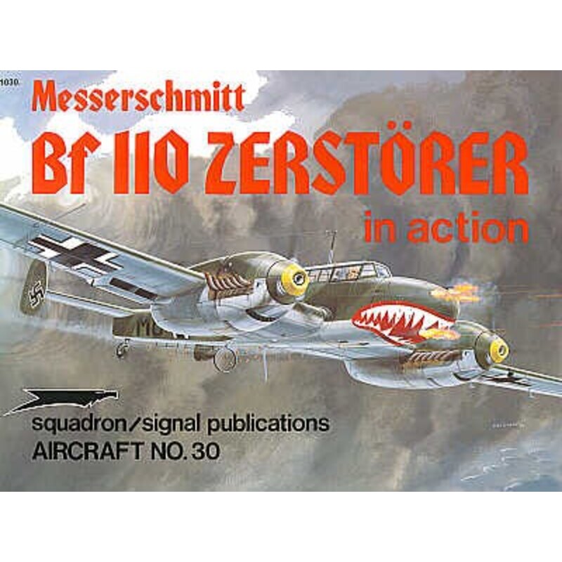 Book Messerschmitt Bf 110 Zestorer (In Action Series) 
