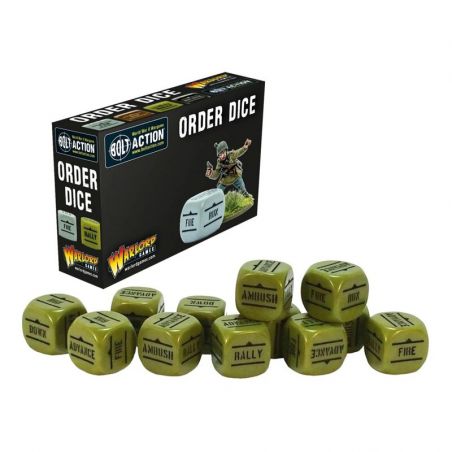 Orders Dice Pack - Green Add-on and figurine sets for figurine games