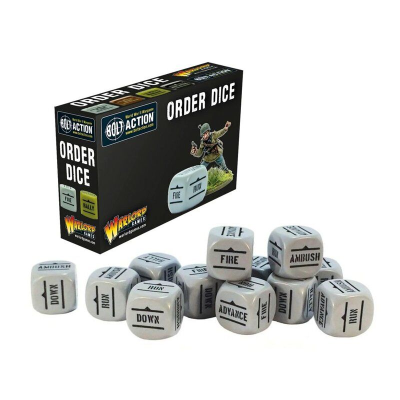 Orders Dice Pack - Grey Add-on and figurine sets for figurine games