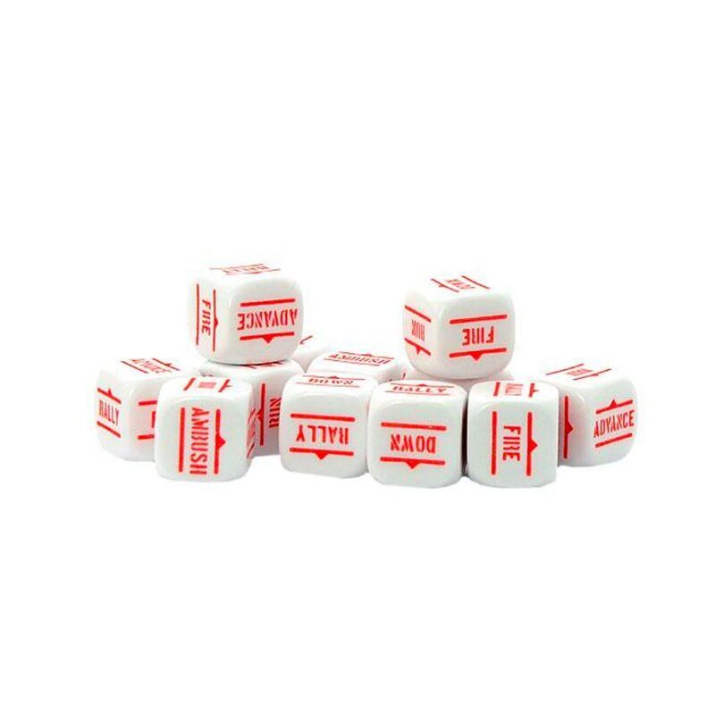Orders Dice Pack - White Add-on and figurine sets for figurine games
