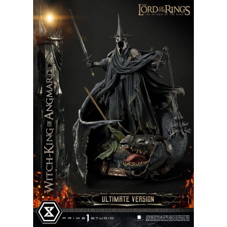 The Lord of the Rings statuette 1/4 The Witch King of Angmar Ultimate Version 70 cm 