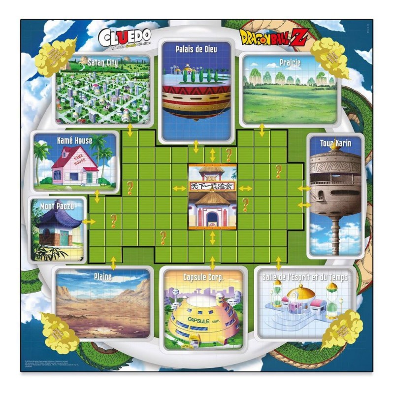 Dragon Ball Z board game Cluedo *ENGLISH* Board game and accessory