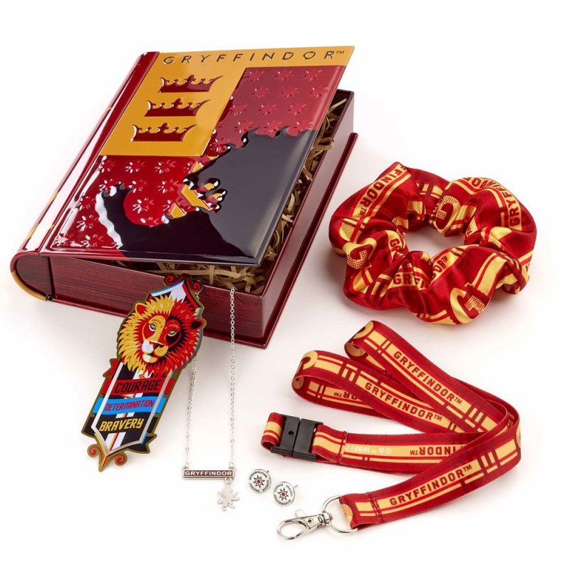 Harry Potter box jewelry & accessories Gryffindor House 