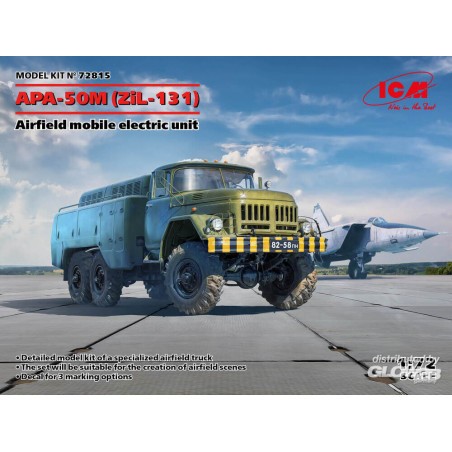 APA-50M (ZiL-131), Airfield mobile electric unit Model kit