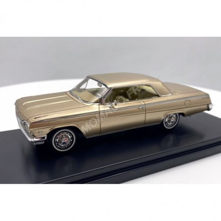CHEVROLET IMPALA SS HARDTOP 1962 GOLD "ANNIVERSARY GOLD POLY" Die cast