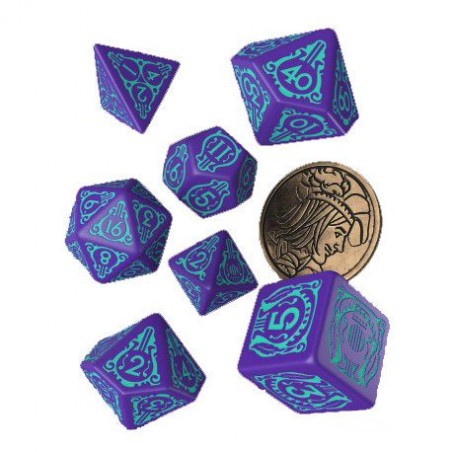 The Witcher Dandelion Half a Century of Poetry dice pack (7) 