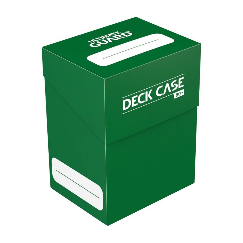 Ultimate Guard Deck Case 80+ Standard Size Green 